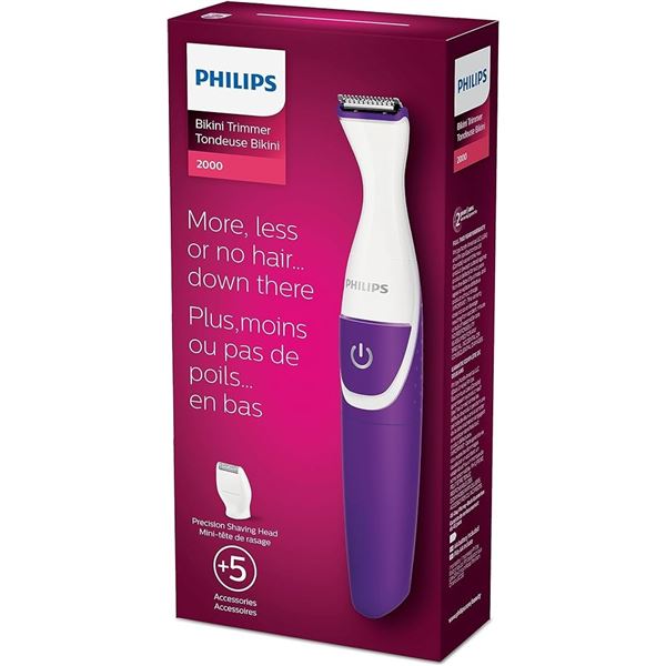 NEW REPACKED PHILIPS BIKINI TRIMMER 2000