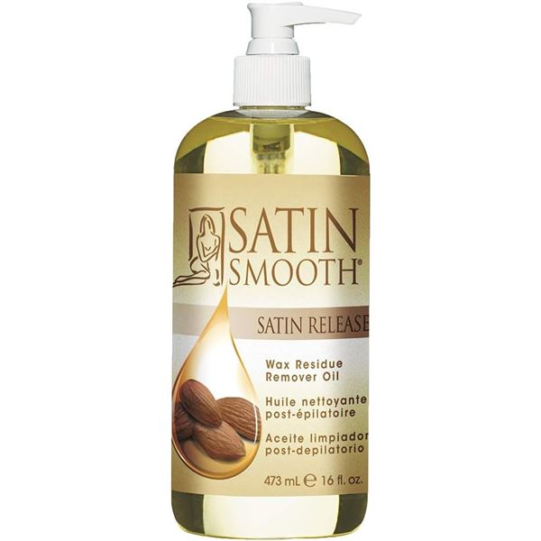 NEW 473ML SATIN SMOOTH WAS RESIDUE REMOVER OIL