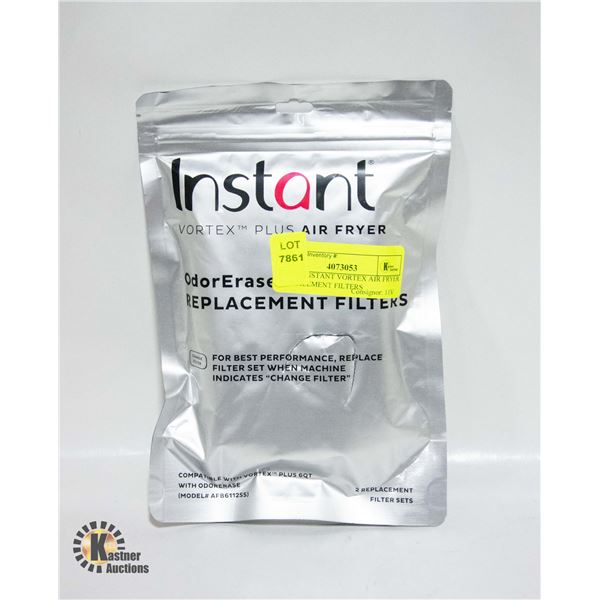 NEW 2 INSTANT VORTEX AIR FRYER REPLACEMENT FILTERS