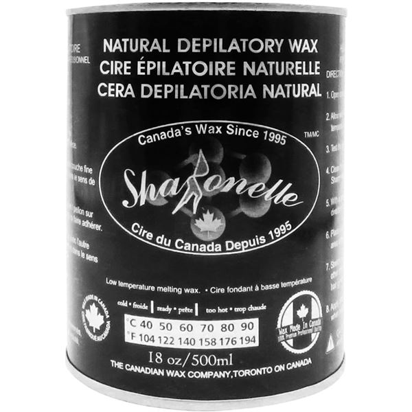 NEW 500ML SHARONELLE NATURAL DEPILATORY WAX