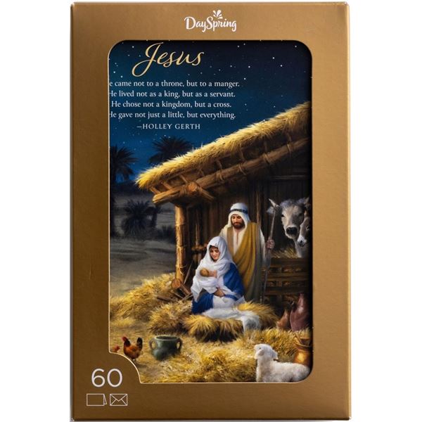 NEW DAYSPRING 60 ENVELOPES 4 DESIGNS