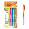 Image 1 : NEW 5 BIC BRITE LINER GRIP ASSORTED HIGHLIGHTERS