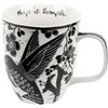 Image 1 : NEW 14 OZ KARMA BOHO MUG HUMMINGBIRD