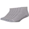Image 1 : NEW 6 PAIRS HANES SPORTS CUT CREW SOCKS