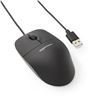 Image 1 : NEW AMAZON BASICS USB WIRED COMPUTER MOUSE BLACK