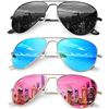 Image 1 : NEW 3 PACK ANYLUV AVIATOR SUNGLASS UNISEX SIZE M