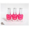 Image 1 : NEW 3 PACK OF SALLY HANSEN COMPLETE SALON MANICURE