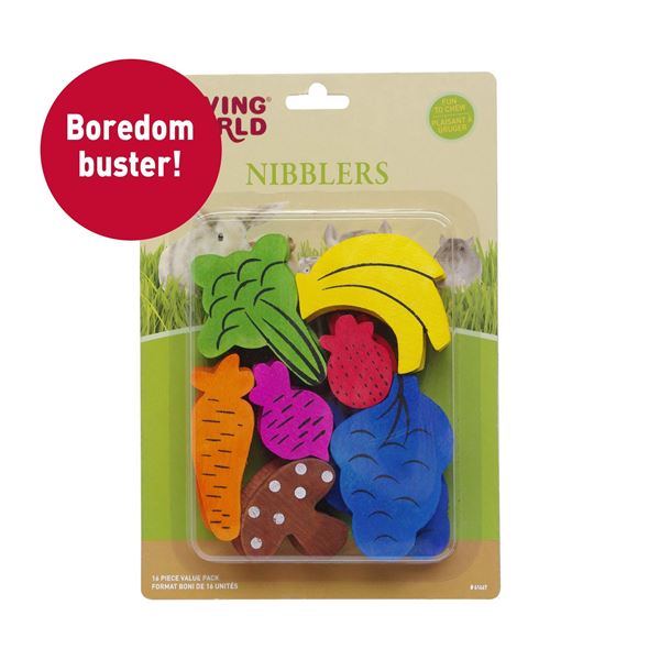 NEW LIVING WORLD NIBBLERS 14 PIECE PACK