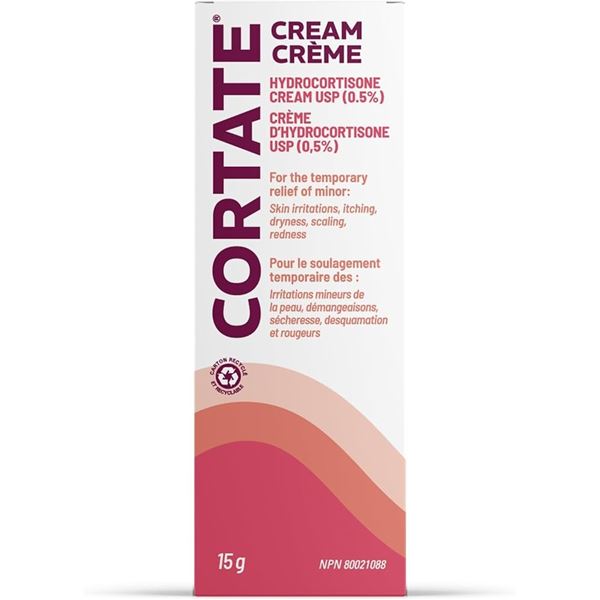 NEW 15G CORTATE HYDROCORTISONE CREAM