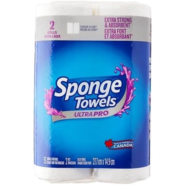 NEW 2 X SPONGE TOWELS ULTRA PRO