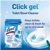 Image 1 : NEW 4 X 5G LYSOL CLICK GEL TOILET BOWL CLEANER