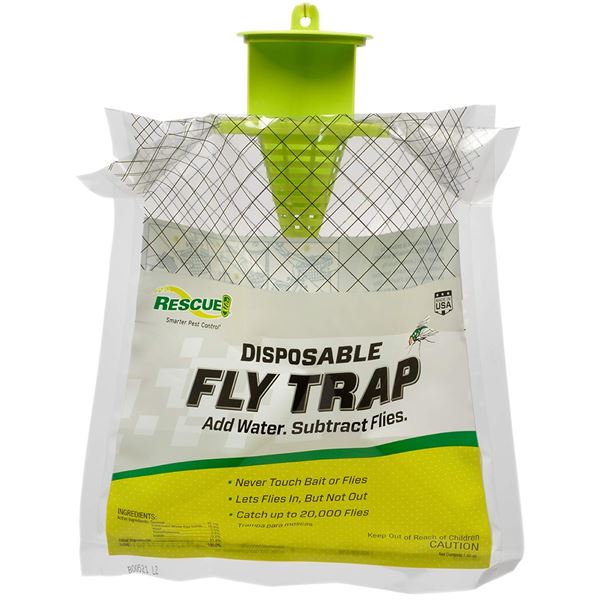 NEW RESCUE OUTDOOR FLY TRAP