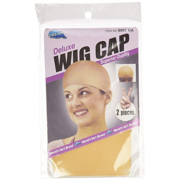 NEW DELUXE WIG CAP 2 PIECES