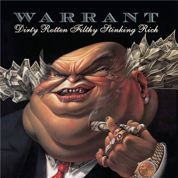 NEW CD- WARRANT DIRTY ROTTEN FILTHY STINKING RICH