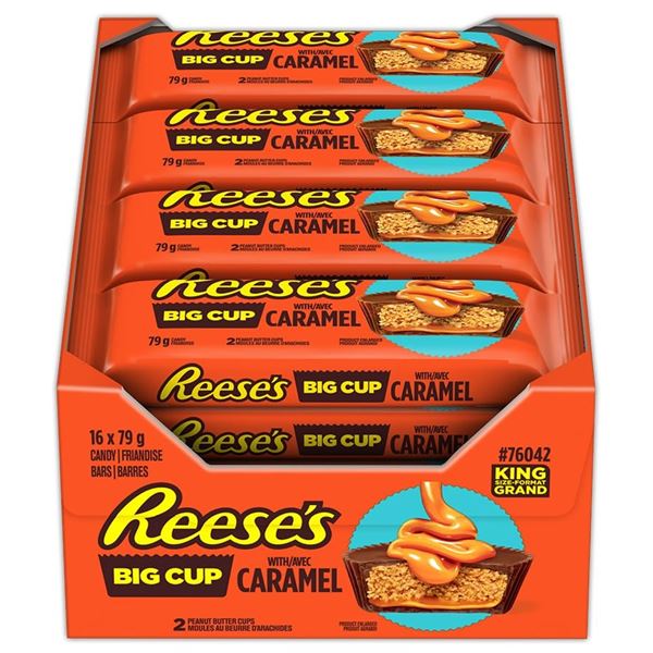 NEW 12 X 79 REESES BIG CUP CANDY