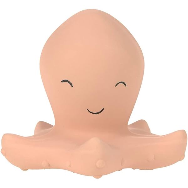 NEW BATH TOY NATURAL RUBBER OCTOPUS