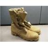 Image 1 : MILITARY SURPLUS- (20)BOOTS , HOT WEATHER COMBAT, WELLCO, DESERT TAN, UNUSED, SIZE 51/ 2
