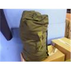 MILITARY SURPLUS AUCTION-  (1PLT)FIELD GEAR INCLUDES INFLATABLE SLEEPING MATS(11), DUFFEL BAGS(30),