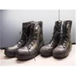 MILITARY SURPLUS AUCTION- (83)BOOTS, COLD WEATHER, BLACK BUNNY BOOTS(SIZE 8R/ 44EA. .11R/ 39)INSULAT