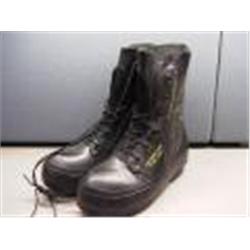 MILITARY SURPLUS AUCTION- (77)BOOTS, COLD WEATHER, BLACK BUNNY BOOTS(SIZE 8R)INSULATED