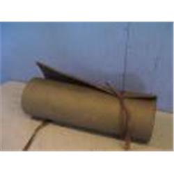 MILITARY SURPLUS AUCTION- TRI-WALL BOX OF MILITARY FIELD GEAR TO INCLUDE: SCREEN LATRINES; MITTEN IN