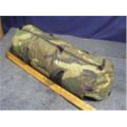 MILITARY SURPLUS AUCTION-  (1)PLT FIELD GEAR TO INCL:(11)COMBAT SHELTERS CAMOUFLAGE GREEN, (APPROX 5