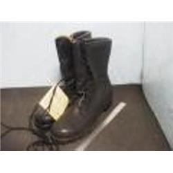 MILITARY SURPLUS AUCTION- (APPROX 108)PAIR MILDEW & WATER RESISITANT DIRECT MOLDED SOLE BLACK COMBAT
