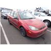 Image 2 : 2003 Ford Focus RUNS WITH MECHANICAL PROBLEMS