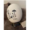 Image 2 : Ostrich Egg – Hand Painted in 1994 Spring Buck from the Kalahari Desert