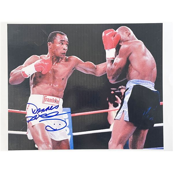 Sugar Ray Leonard signed photo