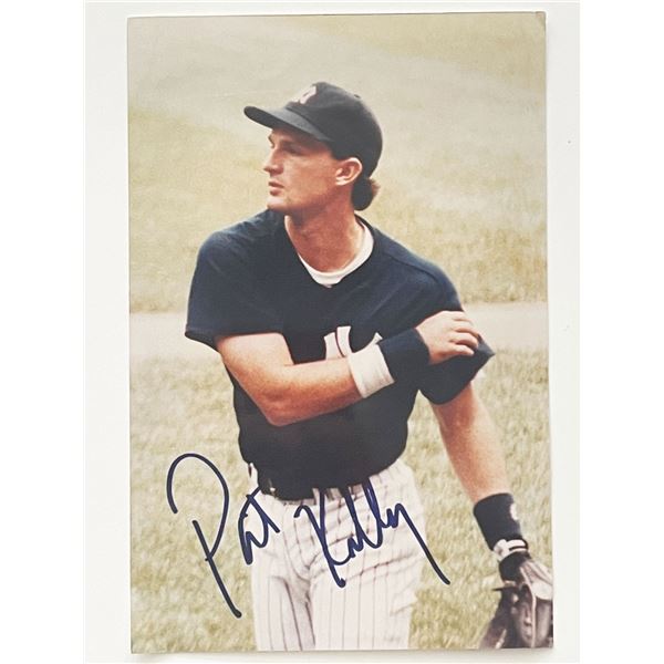 NY Yankees Pat Kelly signed photo