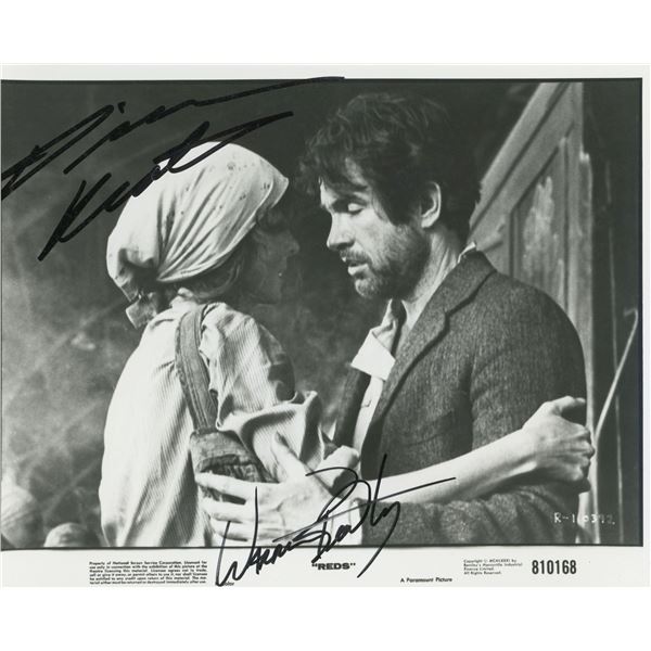 Warren Beatty / Diane Keaton signed photo