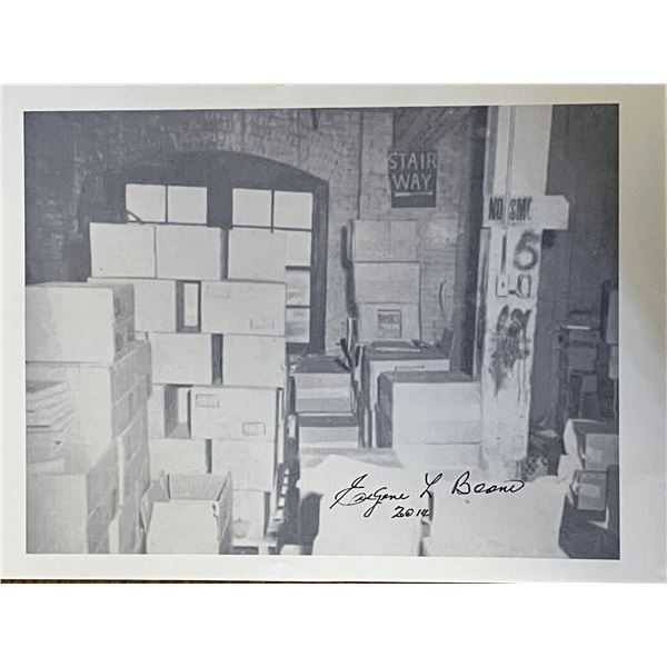 JFK Assassination Eugene Boone signed photo