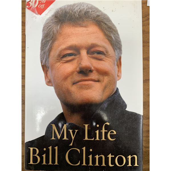 Bill Clinton signed book