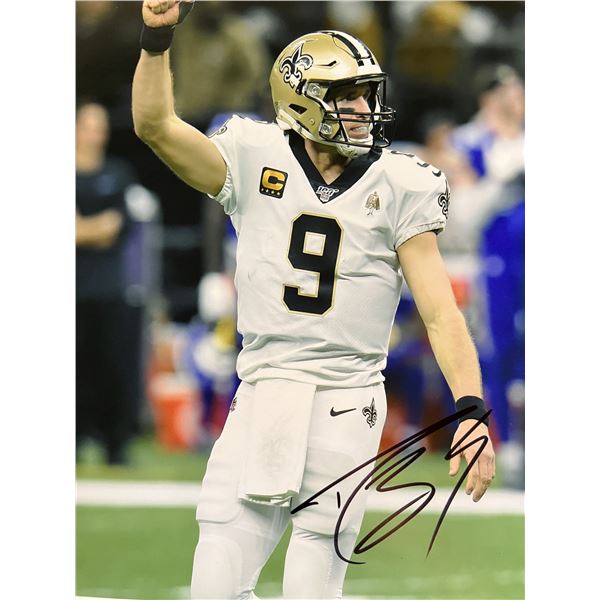 New Orleans Saints Quarterback Drew Brees signed photo