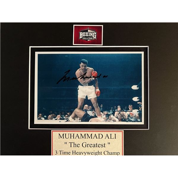 Muhammad Ali signed photo