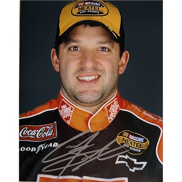 Nascar Tony Stewart signed photo