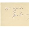 Image 1 : President John F. Kennedy signature cut. GFA Authenticated