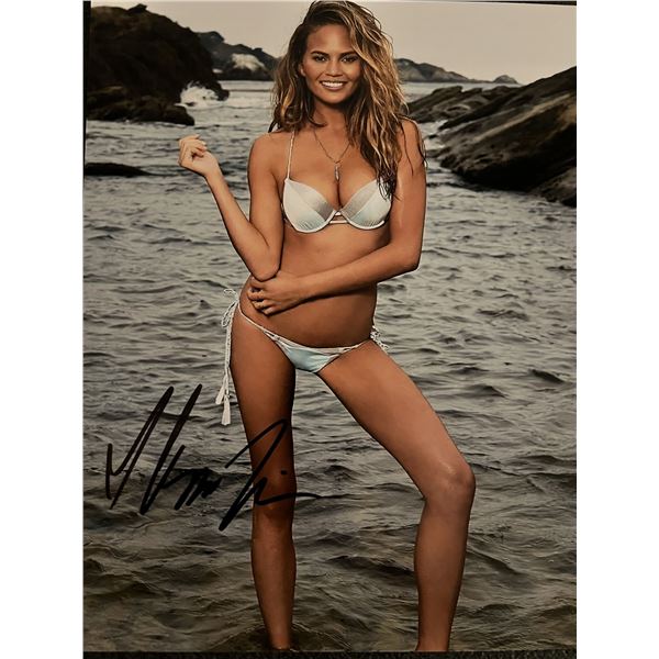 Chrissy Teigen signed photo