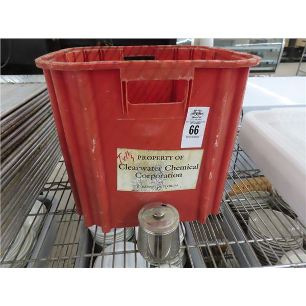 Lot of S/S Sugar Bins