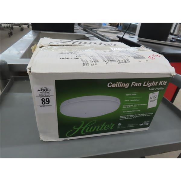 Hunter Ceiling Fan Light Kit