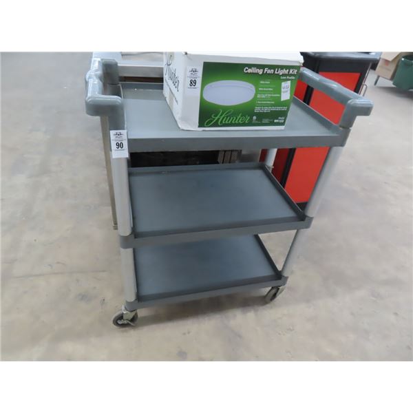 Winco 3 Shelf Storage Cart