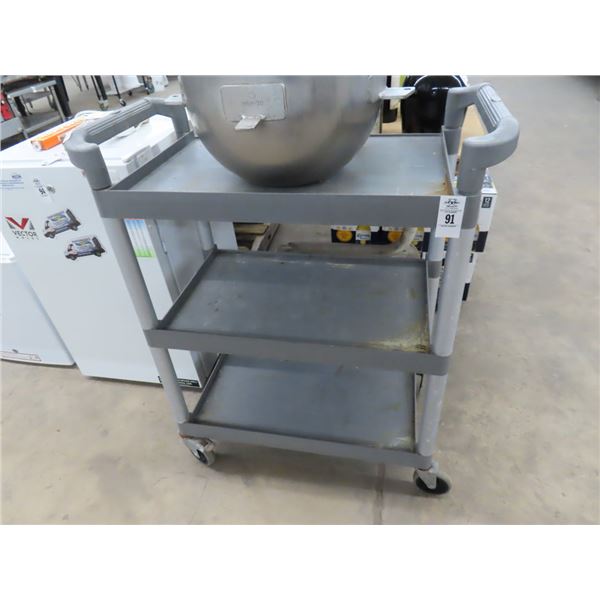 Winco 3 Shelf Storage Cart