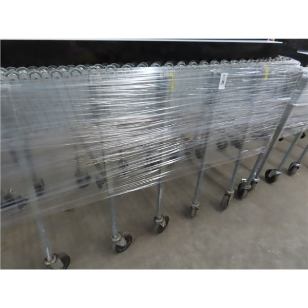 3-Extendable Rolling Roller Bed Tables - 3 X $