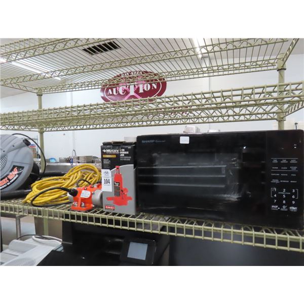 M/W Oven, Bottle Jack, Bucket Vac, Specialized Motors