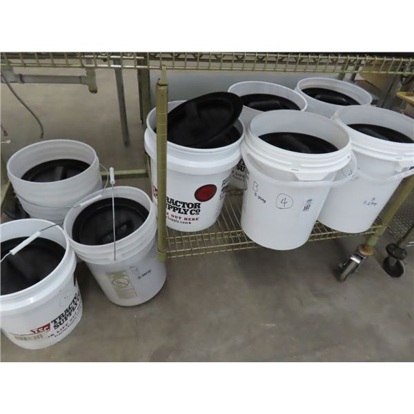 Buckets 8 w/Air Scape Specialty Lids