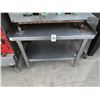 Image 1 : S/S  24"  X  30"  Equip. Stand w/Undershelf