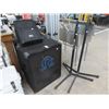 Image 1 : Stage Speakers 3 w/2 Tripod Stands