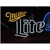 Image 1 : Miller Lite Neon Sign - No Shipping