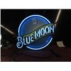 Image 1 : Blue Moon Neon Sign - No Shipping